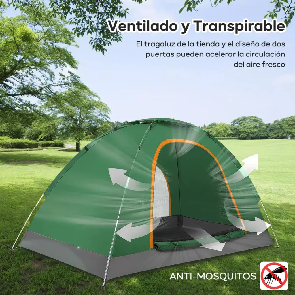 tienda acampar